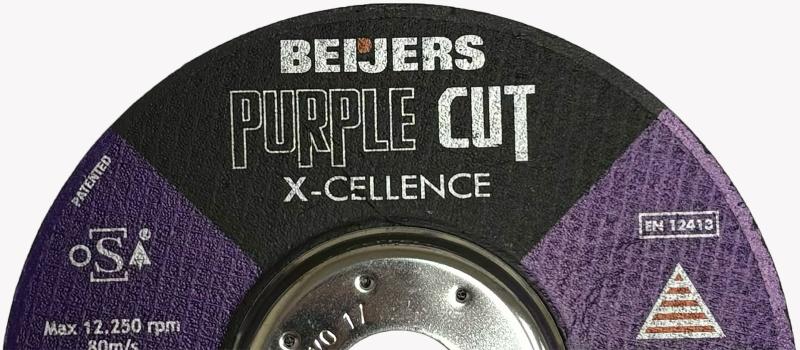 Bild på kapskiva purple cut x-cellence