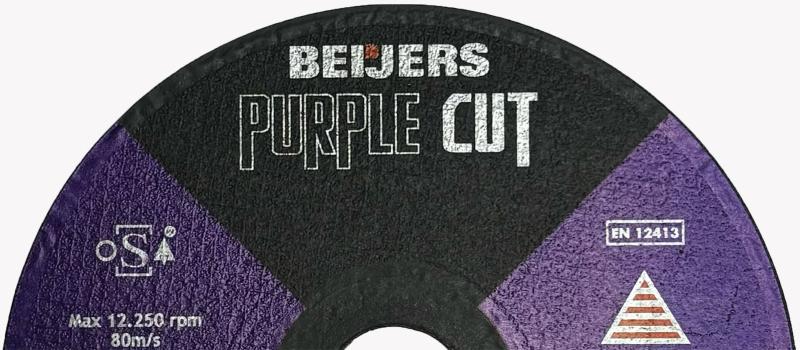 Bild på kapskiva purple cut
